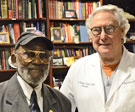 Charles Washington with Dr. Bud Frazier