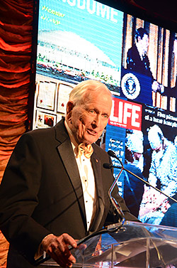 Dr. Cooley speaking at the 50th anniversary gala. View photos on Flickr.