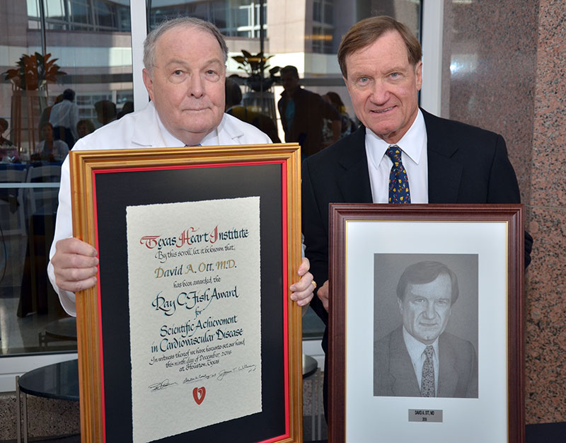 Dr. David Ott receives 2016 Ray C. Fish Award