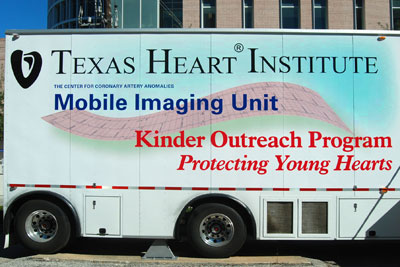 THI Mobile Imaging Unit for Heart Screenings
