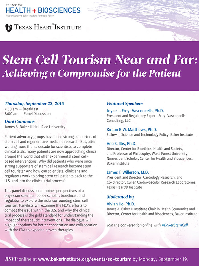 Stem Cell Tourism Near and Far: Achieving a Compromise for the Patient