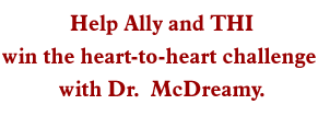Help Ally and the Heart Car team support the race against heart disease.