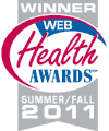 Summer/Fall 2011 Web Health Award