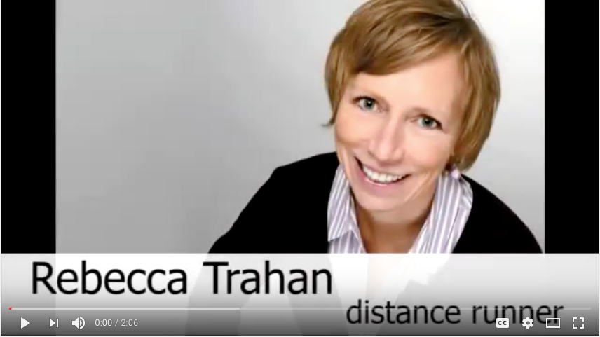 Rebecca Trahan, distance runner, experienced a dissecting coronary artery.