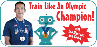 Take the Heart Healthy Challenge with Cool-E and Olympian Leo Manzano