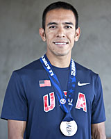 Leo Manzano, 2012 U.S. Olympic Team and THI Ambassador for Heart Health. Photo courtesy Holly Reed Photography.